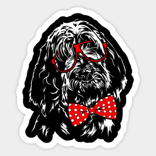 Cute Spinone Italiano dog mom lover Sticker